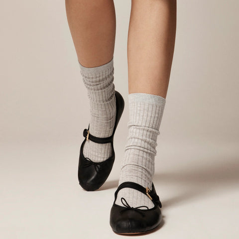 Cozy ribbed trouser socks three-pack