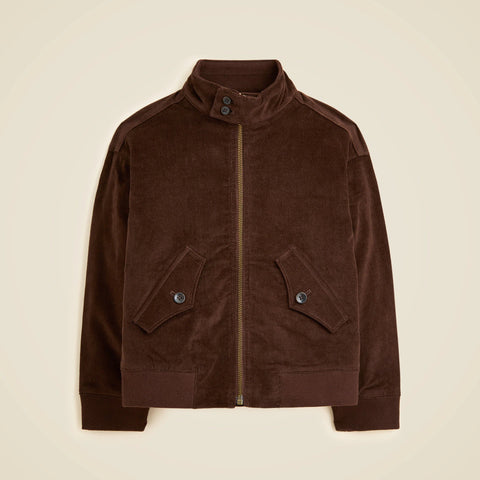 Kids' Harrington jacket in corduroy