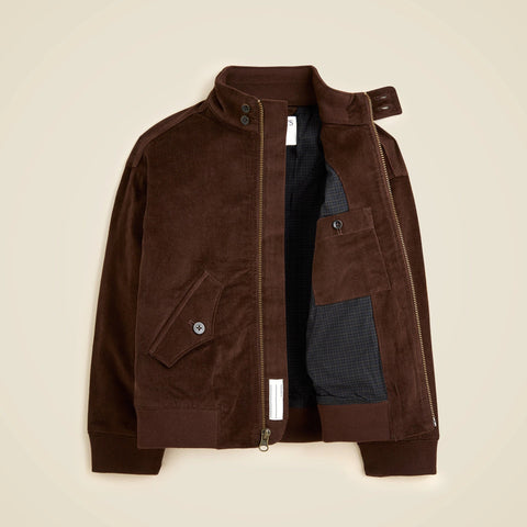 Kids' Harrington jacket in corduroy