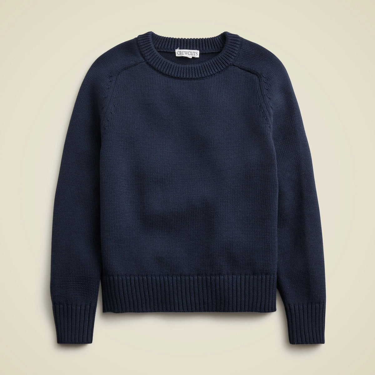 Kids' heritage cotton crewneck sweater