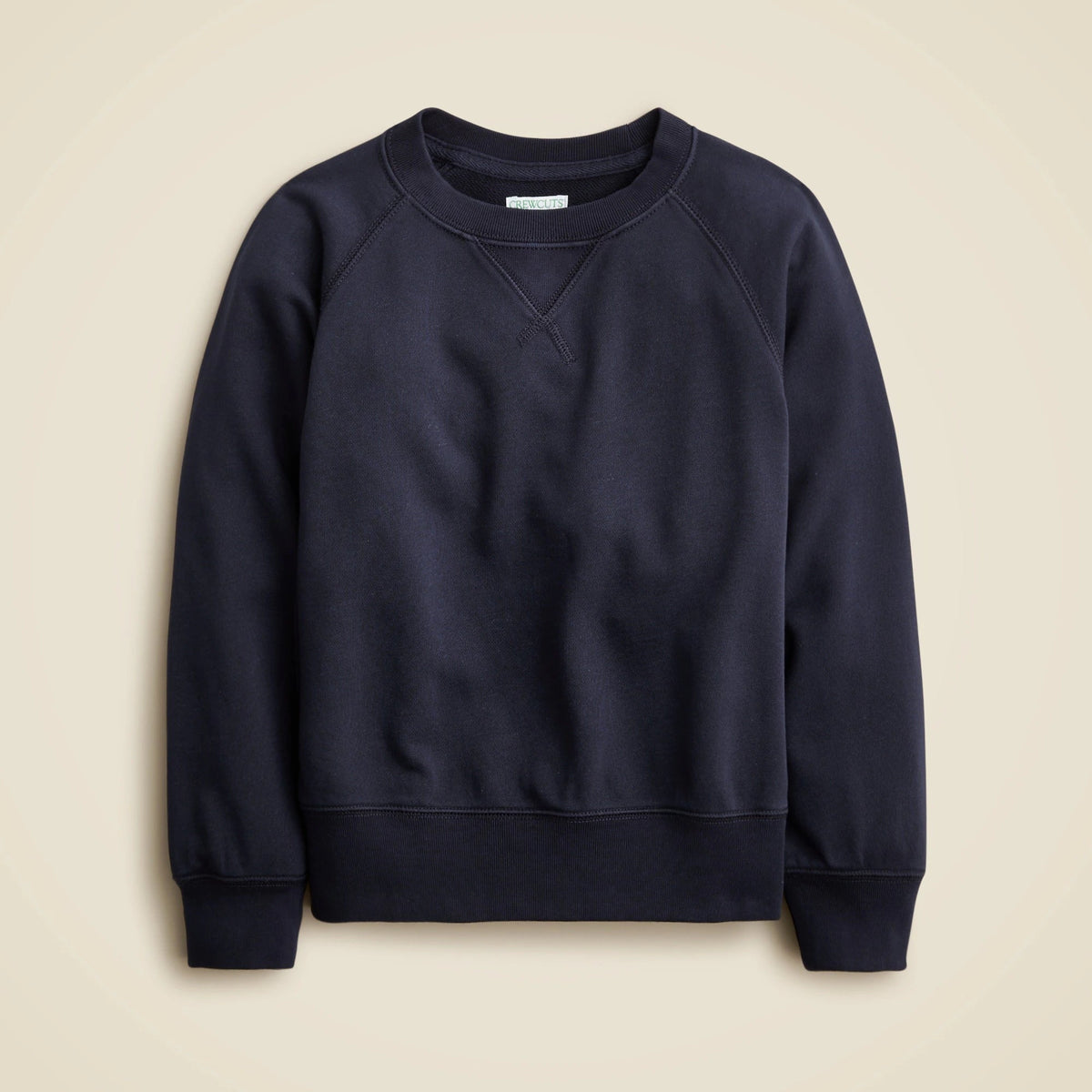 KID by Crewcuts garment-dyed crewneck sweatshirt