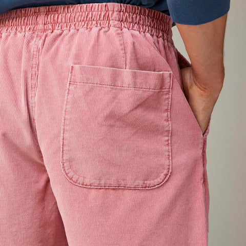 6" corduroy dock short