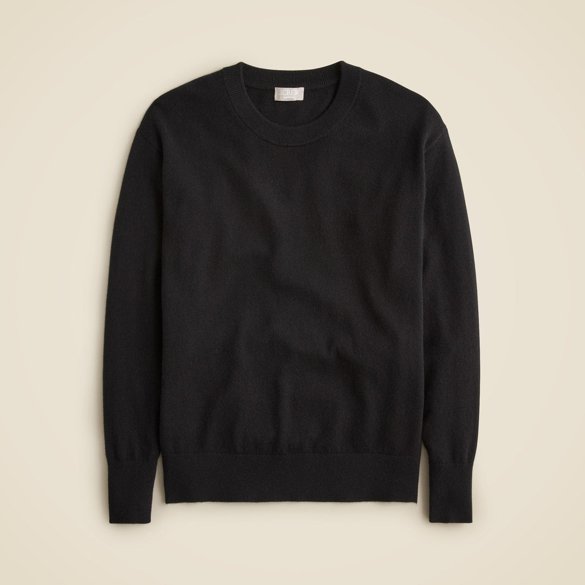 Cashmere relaxed crewneck sweater