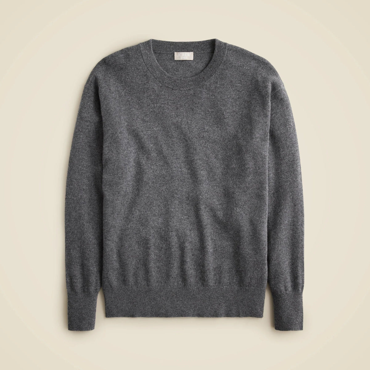 Cashmere relaxed crewneck sweater