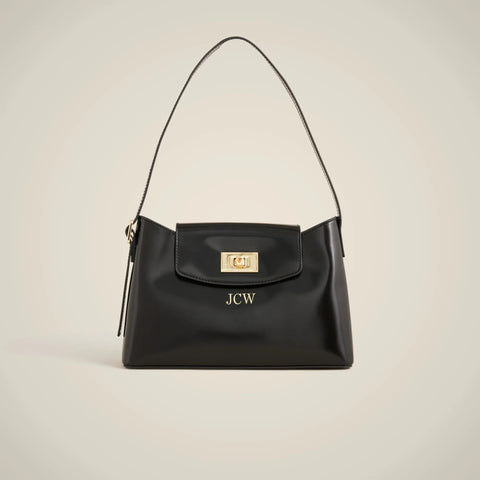 Edie shoulder bag in Italian leather