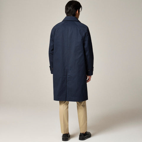 Rivington car coat in water-resistant cotton twill