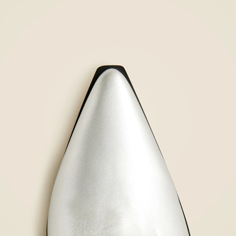 New Stevie ankle boots in metallic leather