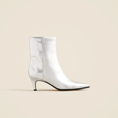 New Stevie ankle boots in metallic leather