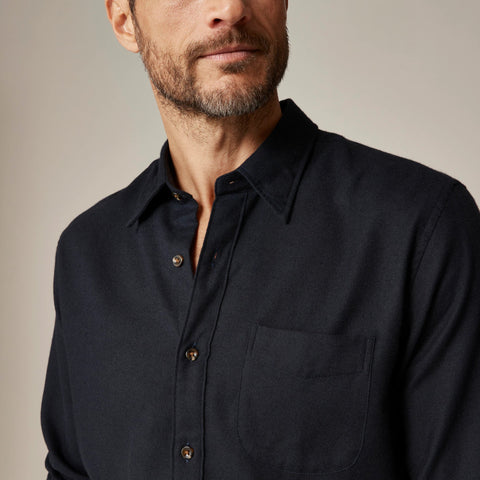 Cotton-cashmere blend shirt