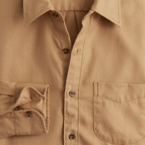 Cotton-cashmere blend shirt