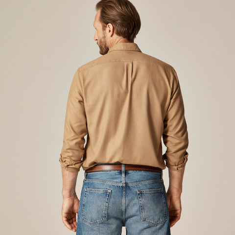 Cotton-cashmere blend shirt