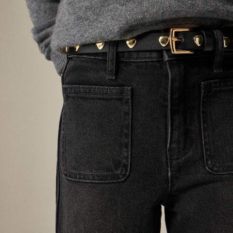 Girls' Sailor stretch denim trouser in Everdeen wash