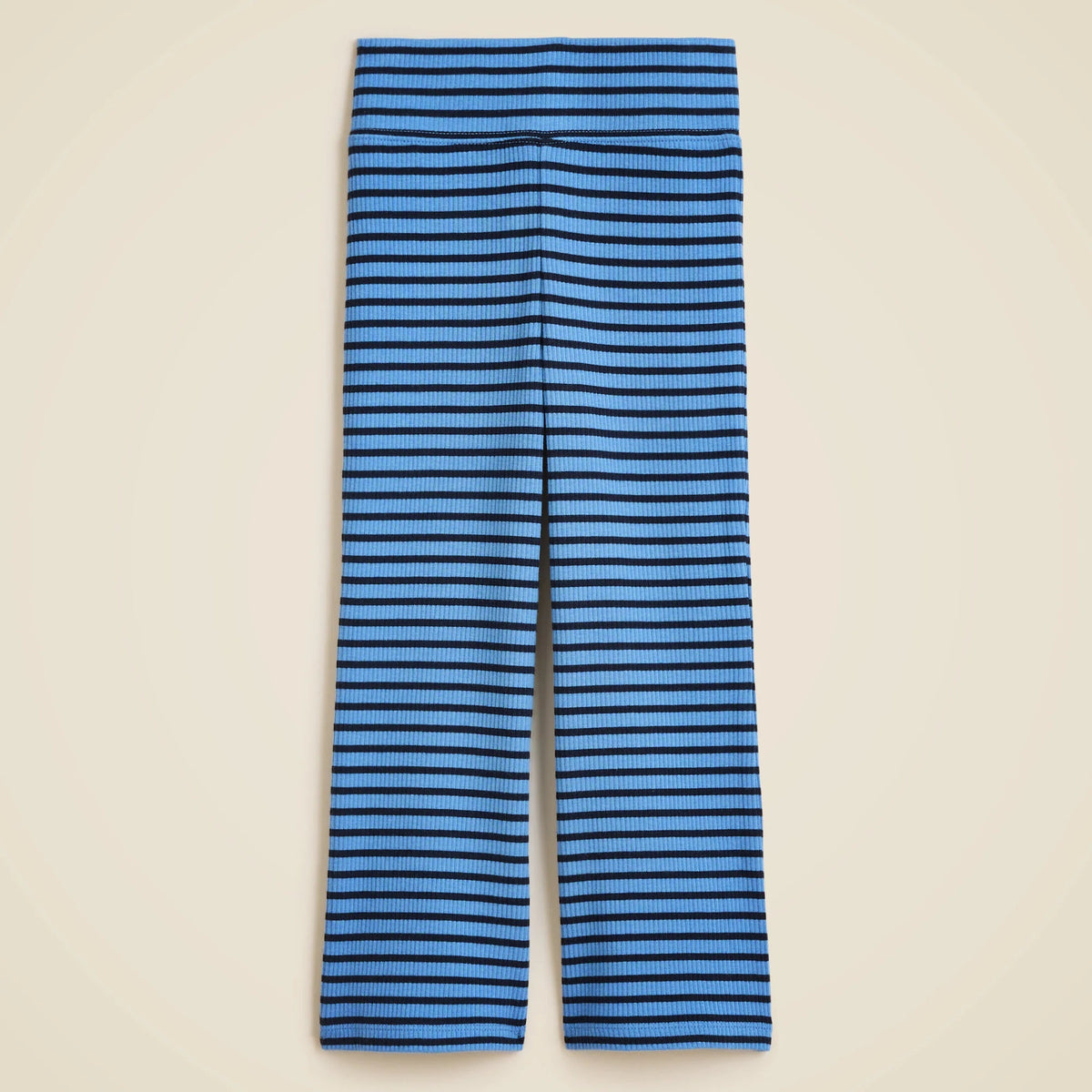 Girls' everyday flare leggings in vintage rib