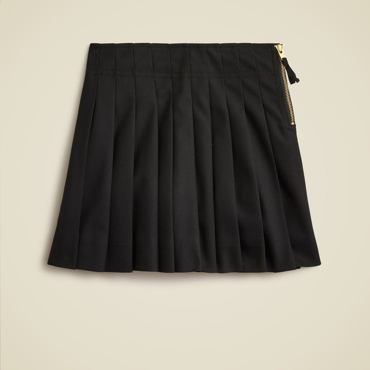 Girls' uniform pleated skirt