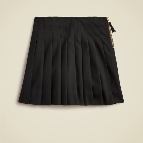 Girls' uniform pleated skirt