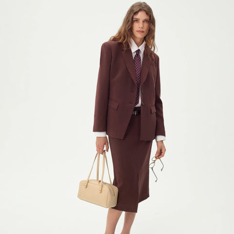 Madelyn blazer in four-season stretch