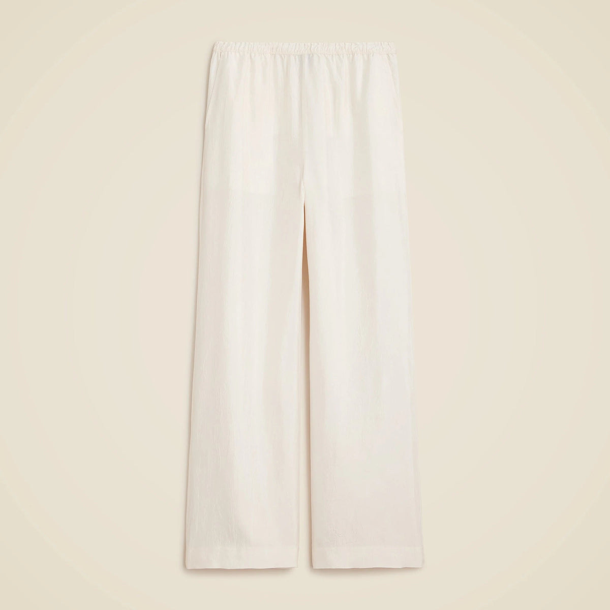 Stratus pant in textured satin