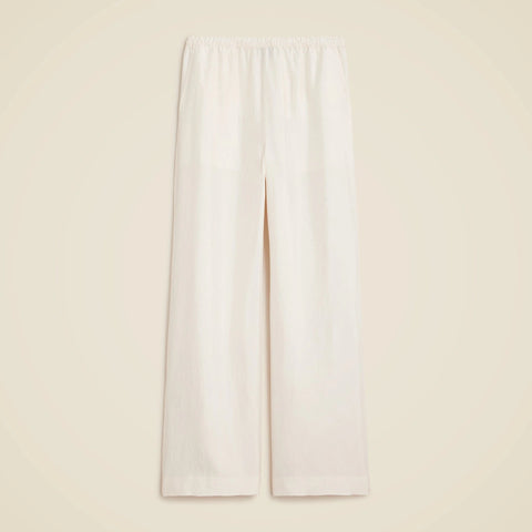 Stratus pant in textured satin