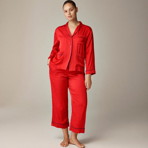 Soft shine pajama pant set in dot