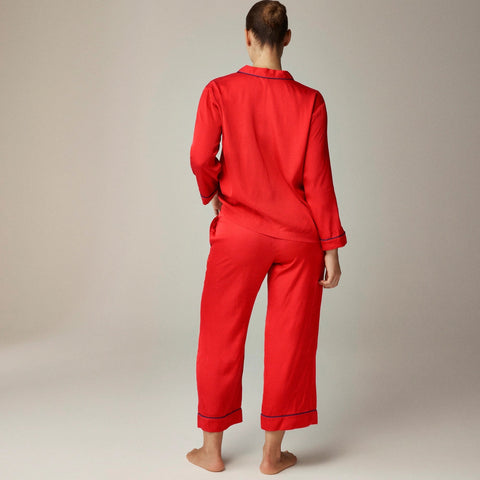 Soft shine pajama pant set in dot