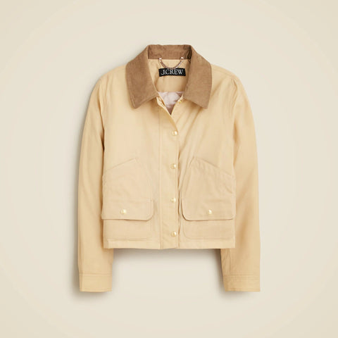 Short Barn Jacket™ in English ripstop cotton