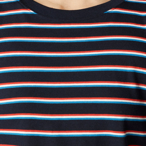 Vintage jersey long-sleeve T-shirt in stripe