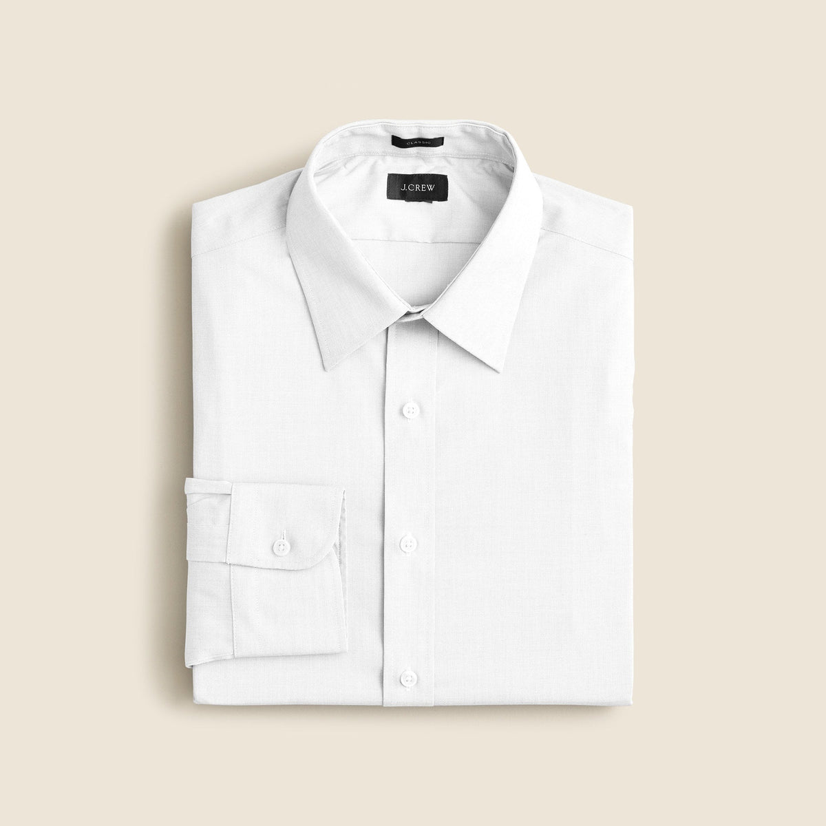 Bowery wrinkle-free dress shirt with point collar