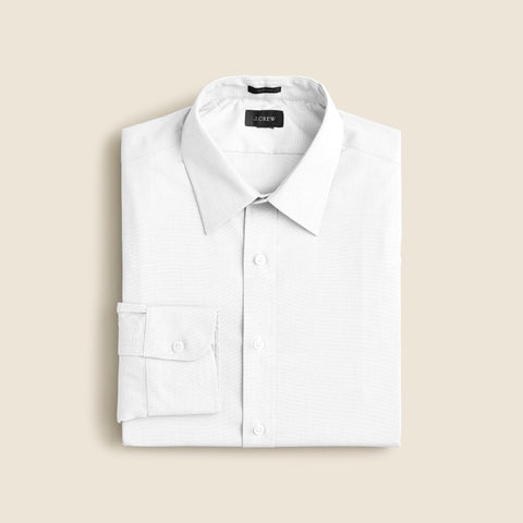 Bowery wrinkle-free dress shirt with point collar