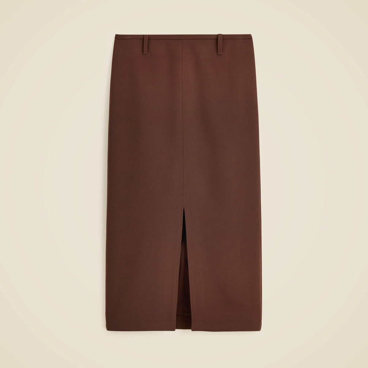 Pencil midi skirt in four-season stretch