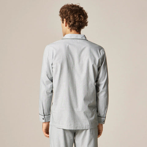 Pajama set in cotton poplin