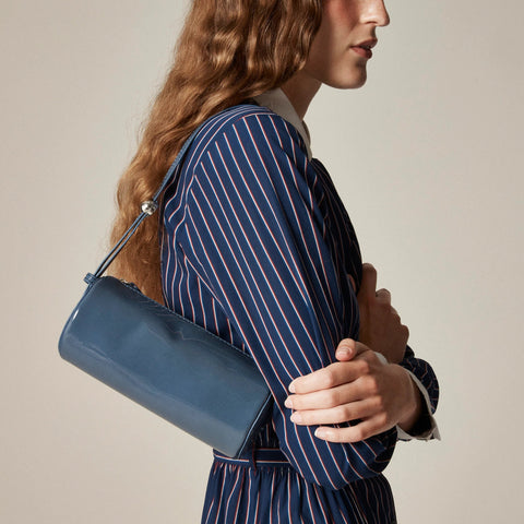 Bordeaux bag in patent leather