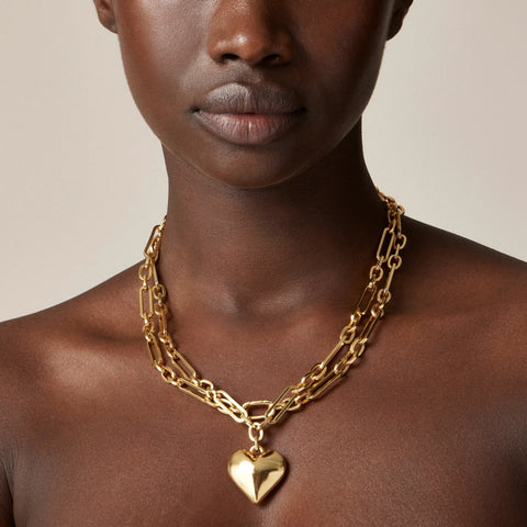 Heart pendant necklace