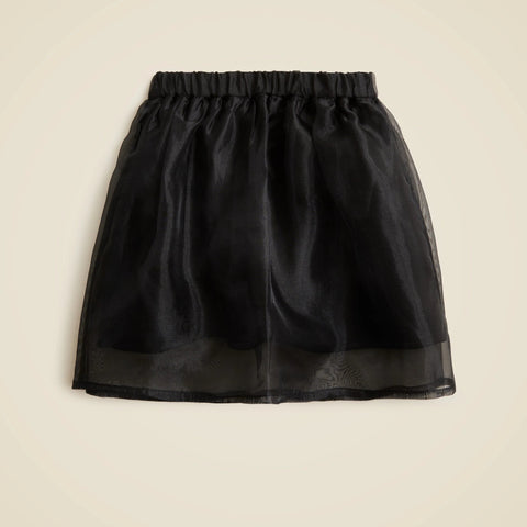 Girls' Collection organza midi skirt