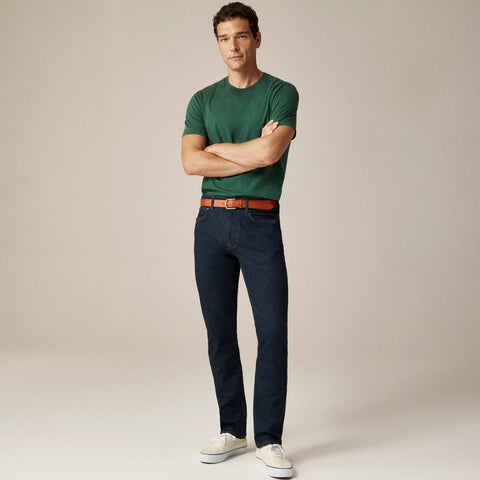 770™ Straight-fit stretch jean in aged indigo wash
