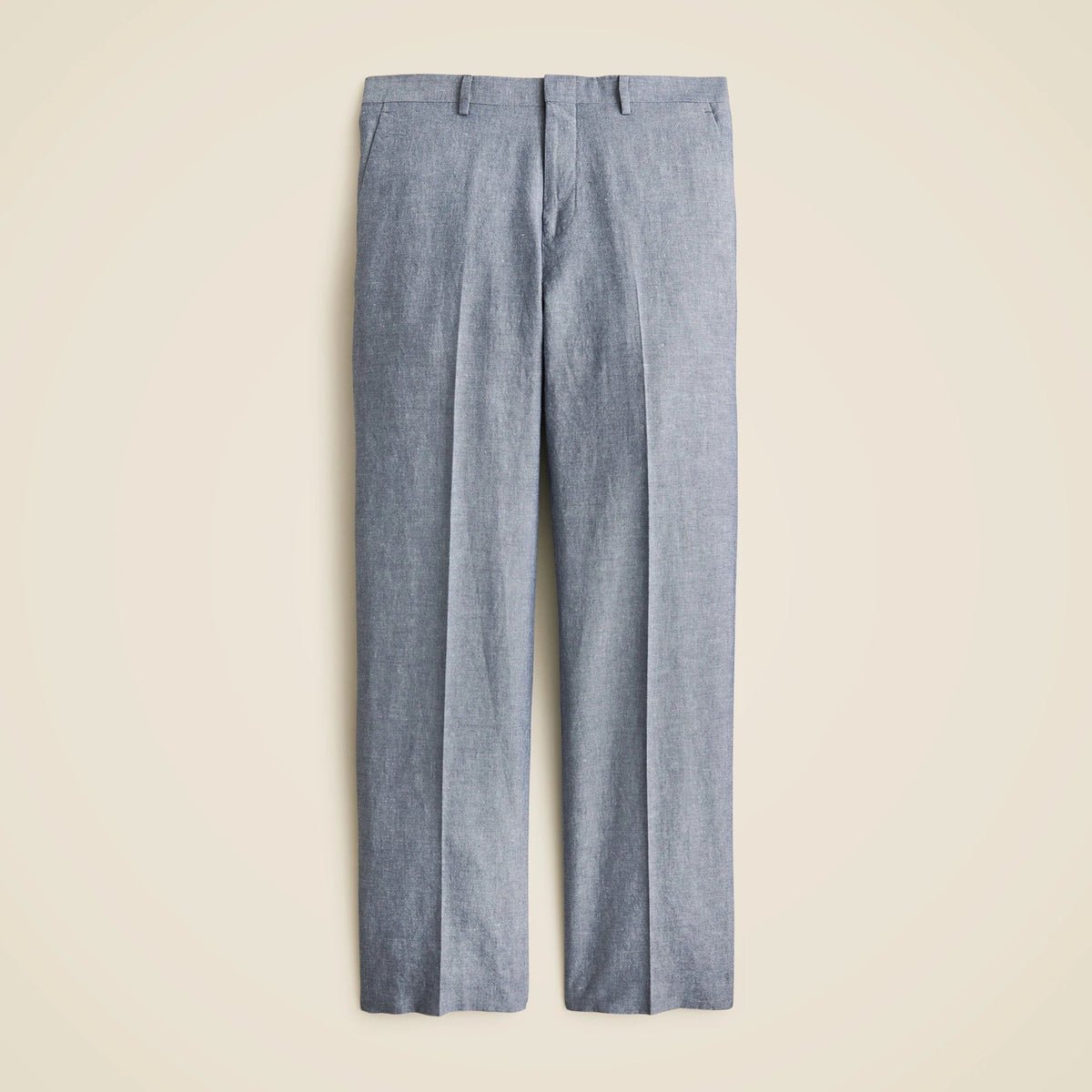 Crosby Classic-fit suit pant in Irish cotton-linen blend
