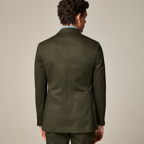 Ludlow Slim-fit suit jacket in Japanese cotton chino