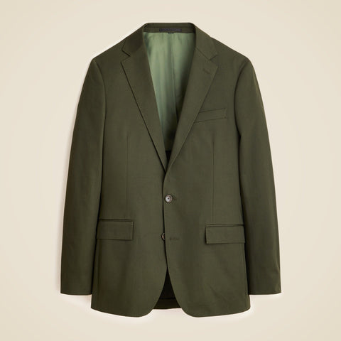 Ludlow Slim-fit suit jacket in Japanese cotton chino