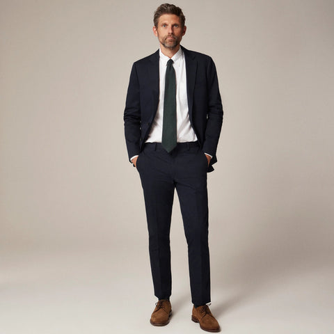 Ludlow Slim-fit suit pant in Japanese cotton chino