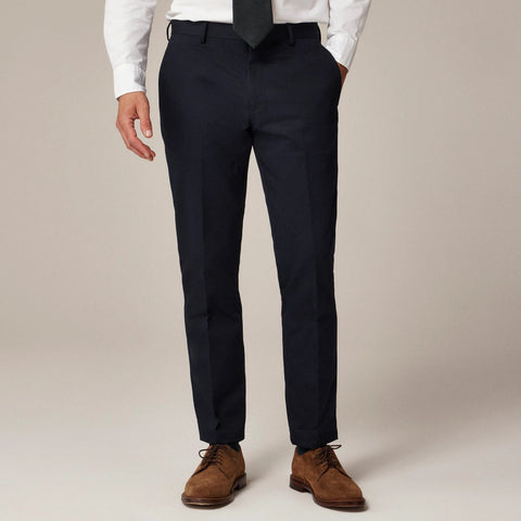 Ludlow Slim-fit suit pant in Japanese cotton chino