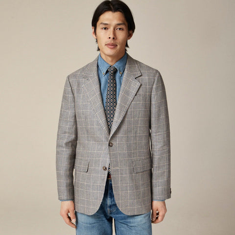 Crosby Classic-fit blazer in Italian linen twill
