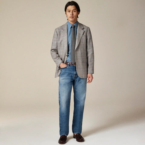 Crosby Classic-fit blazer in Italian linen twill