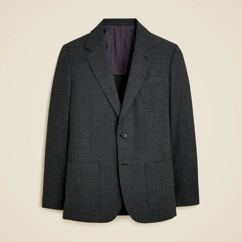 Kenmare Relaxed-fit suit jacket in English fresco wool