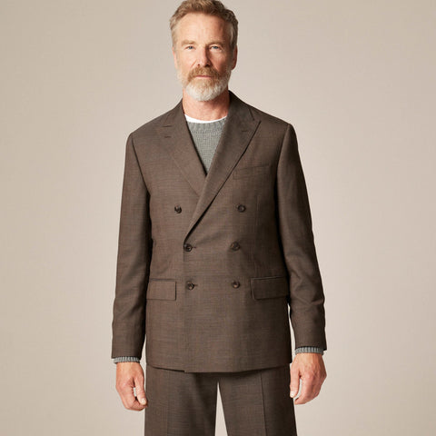 Kenmare Relaxed-fit suit jacket in Italian wool
