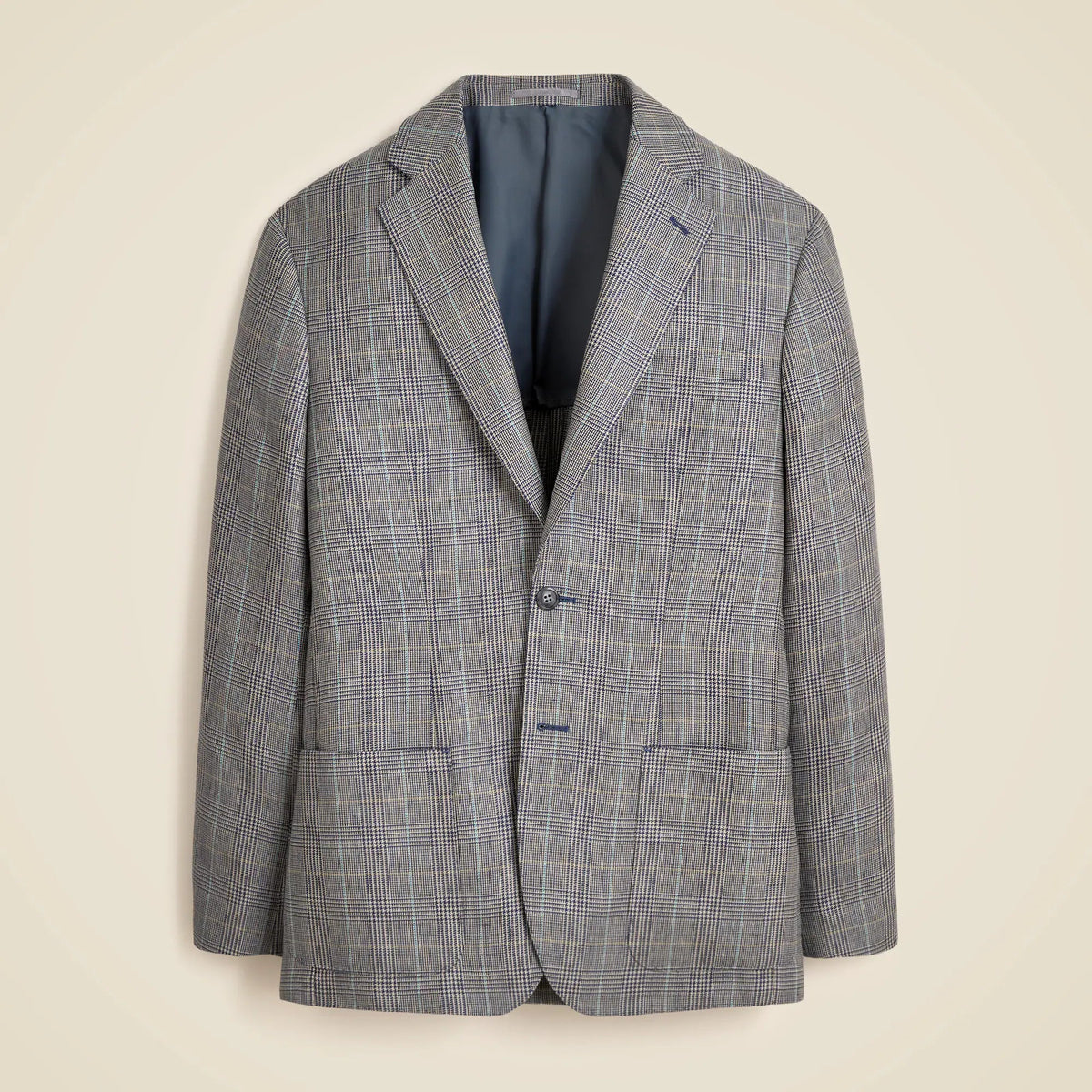 Blazer in English wool-linen blend