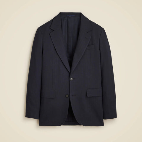 Crosby Classic-fit blazer in Italian linen-cotton blend