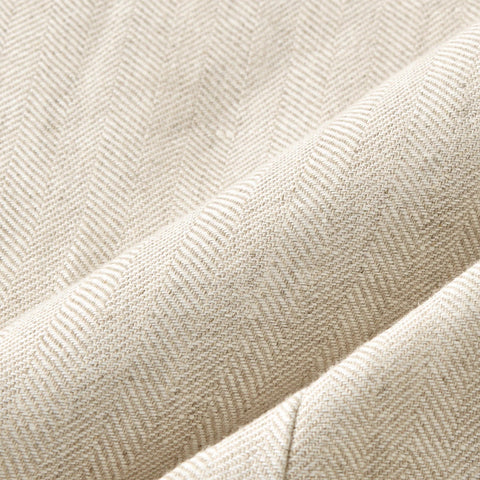 Crosby Classic-fit suit jacket in linen herringbone