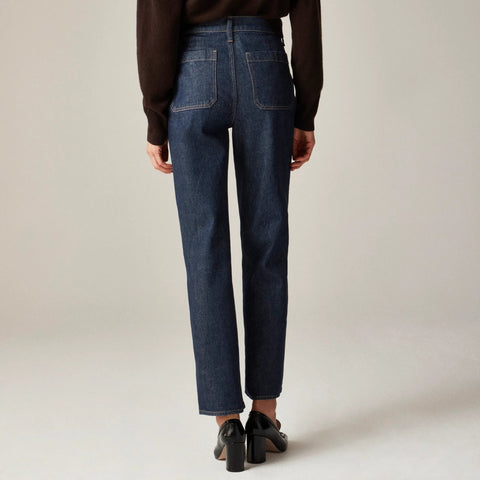 Slim-wide jean with sailor pockets