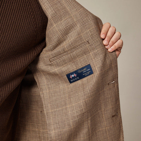 Crosby Classic-fit blazer in English wool-linen blend