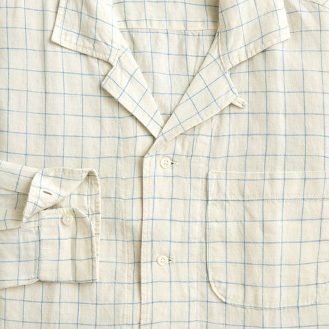 Baird McNutt Irish linen camp-collar shirt