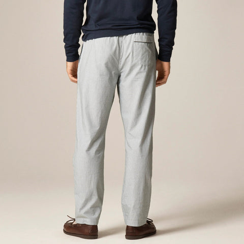 Pajama pant in cotton poplin